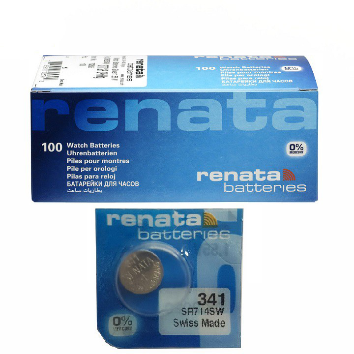 Pin Đồng Hồ Renata 341- SR714SW- Vỉ 1 Viên