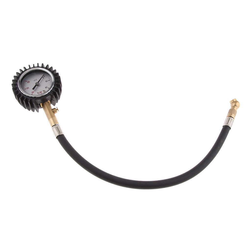Universal Air Inflator Air Pressure Gauge for Cars, Trucks, Motorcycles