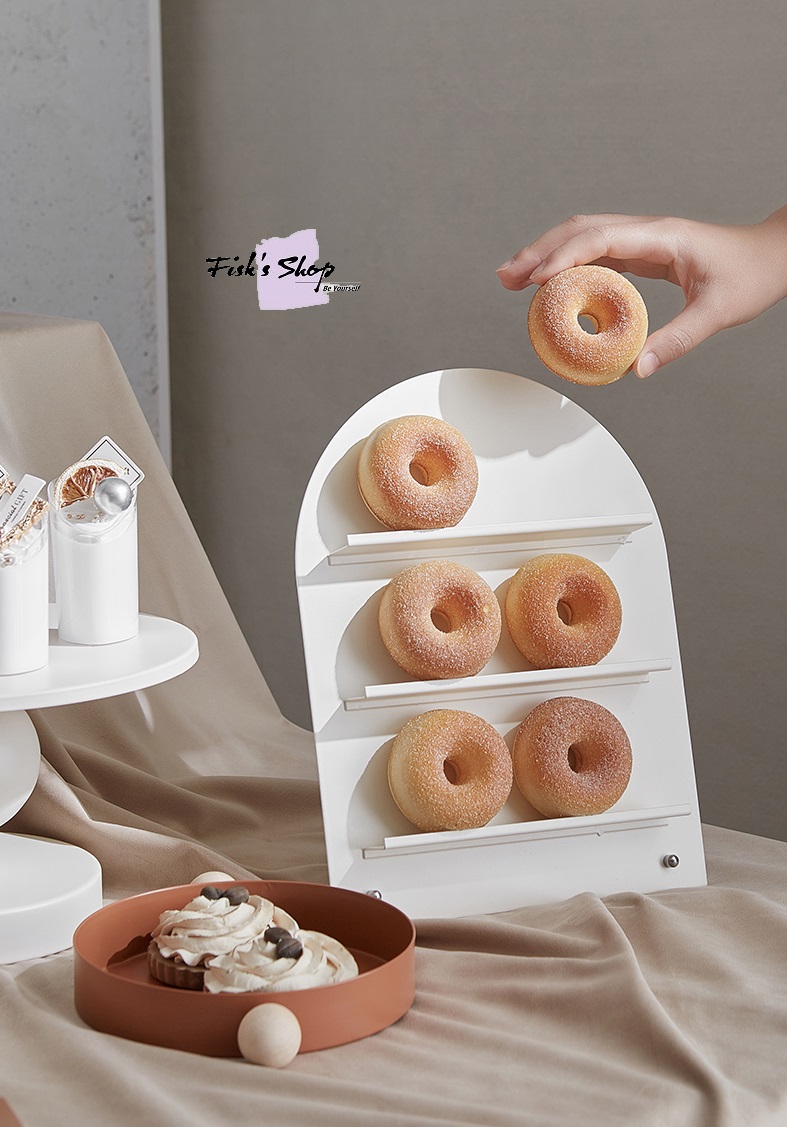 Khay đựng bánh sinh nhật, điểm tâm màu pastel