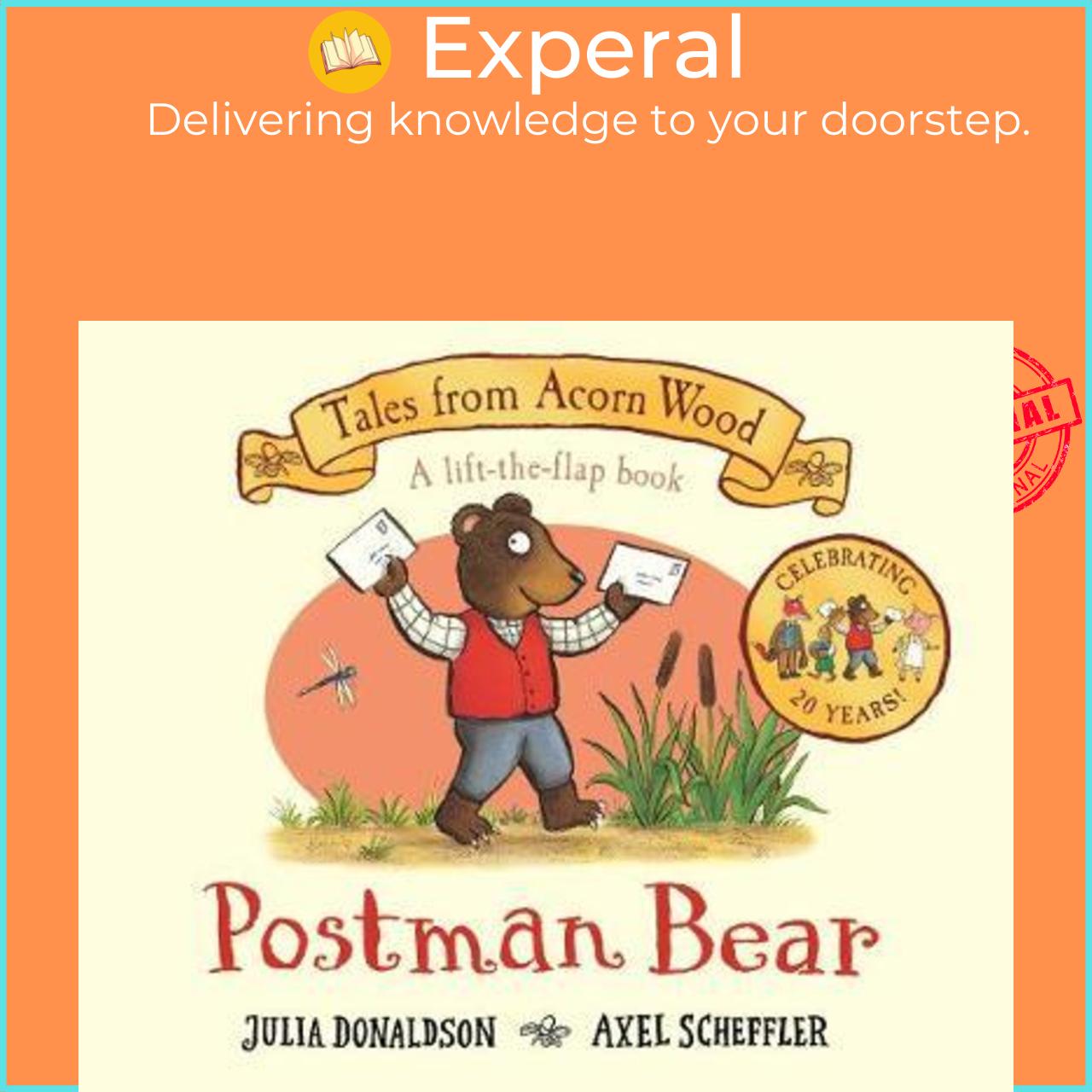 Sách - Postman Bear : 20th Anniversary Edition by Julia Donaldson