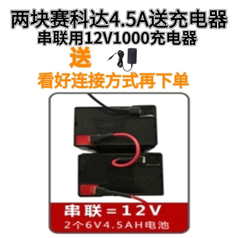 Phong cách mới nhất của đồ chơi điện trẻ em xe đẩy xe đẩy pin 6V12V6V4A4.5A7ah sạc pin