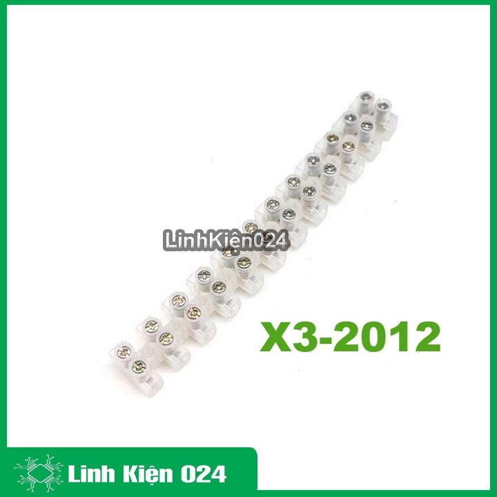 Cầu Đấu Điện 12P-Trắng - 20A X3-2012