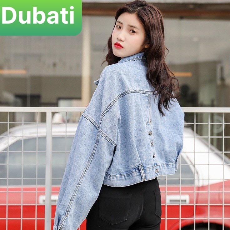 ÁO JEAN NỮ CHẤT ĐẸP, ÁO KHOÁC JEAN BÒ CHẤT VẢI DÀY MỊN ĐẸP THỜI TRANG- DUBATI FASHION