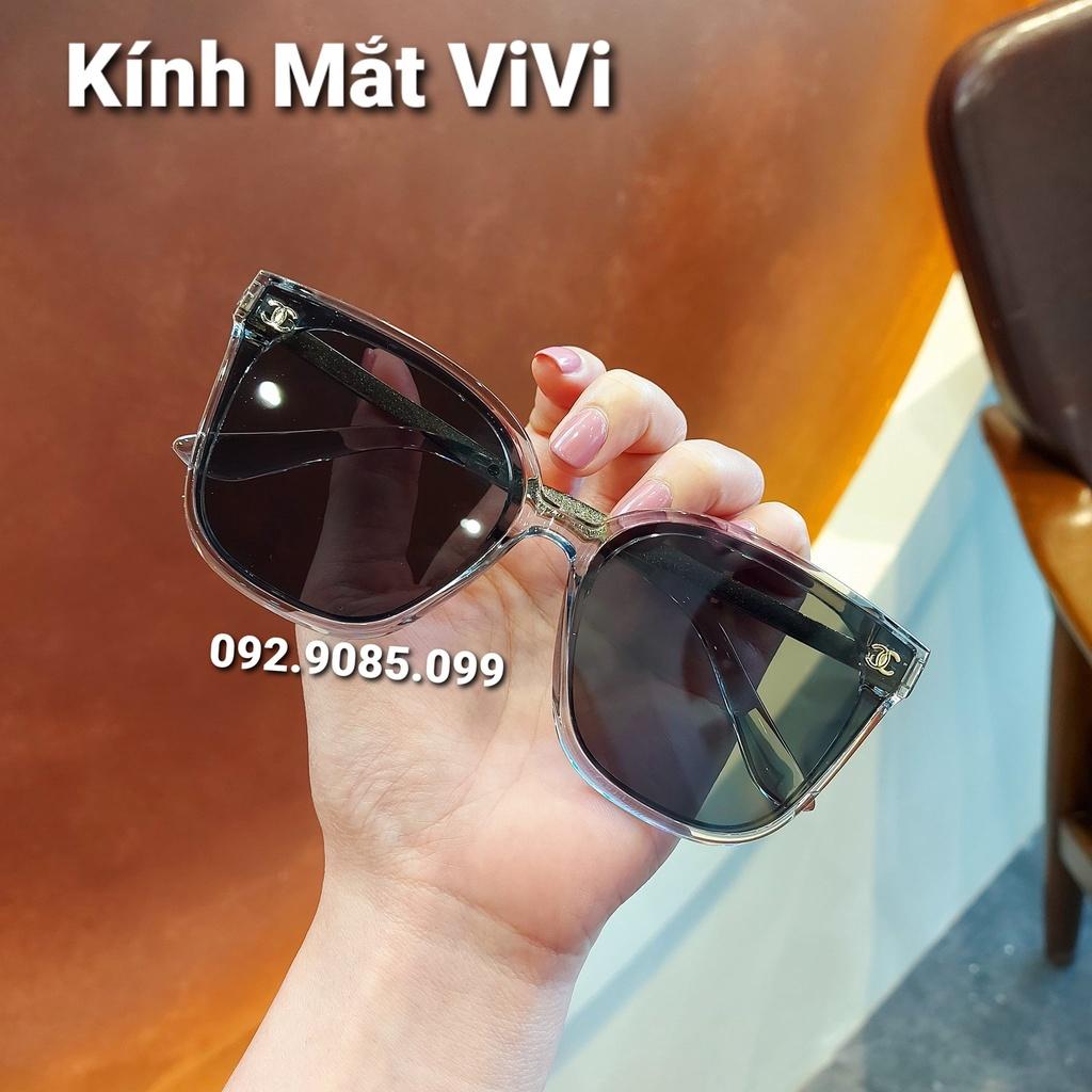 Kính mát thời trang nữ Vivieyewear thiết kế dáng vuông phong cách Hàn Quốc chống tia UV