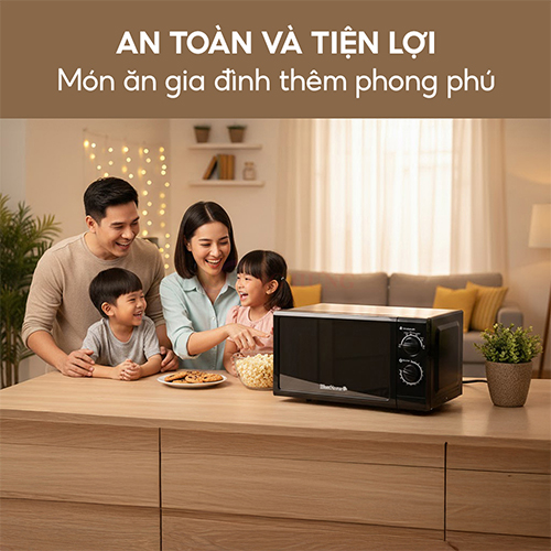 Lò vi sóng Bluestone 25L MOB-7733 - Hàng chính hãng