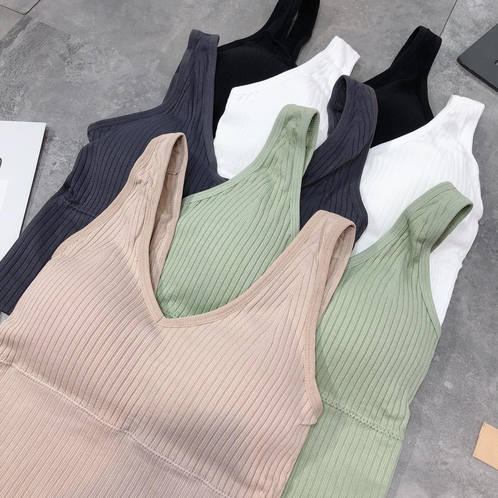 Áo bra DÂY TO tiện lợi co giãn, mặc cực thích