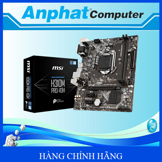 Bo mạch chủ Main MSI H310M PRO-VDH DDR4 Socket LGA 1151-V2 - Hàng chính hãng