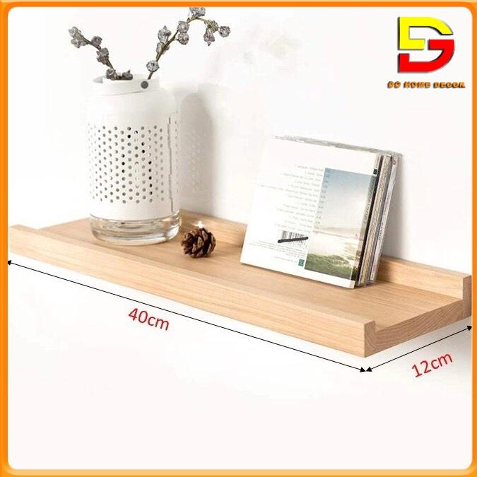 Giá Gỗ Treo Tường Kệ Gỗ Decor Cao Cấp Trang Trí Phòng Khách Nhà Bếp DG Home DC-21