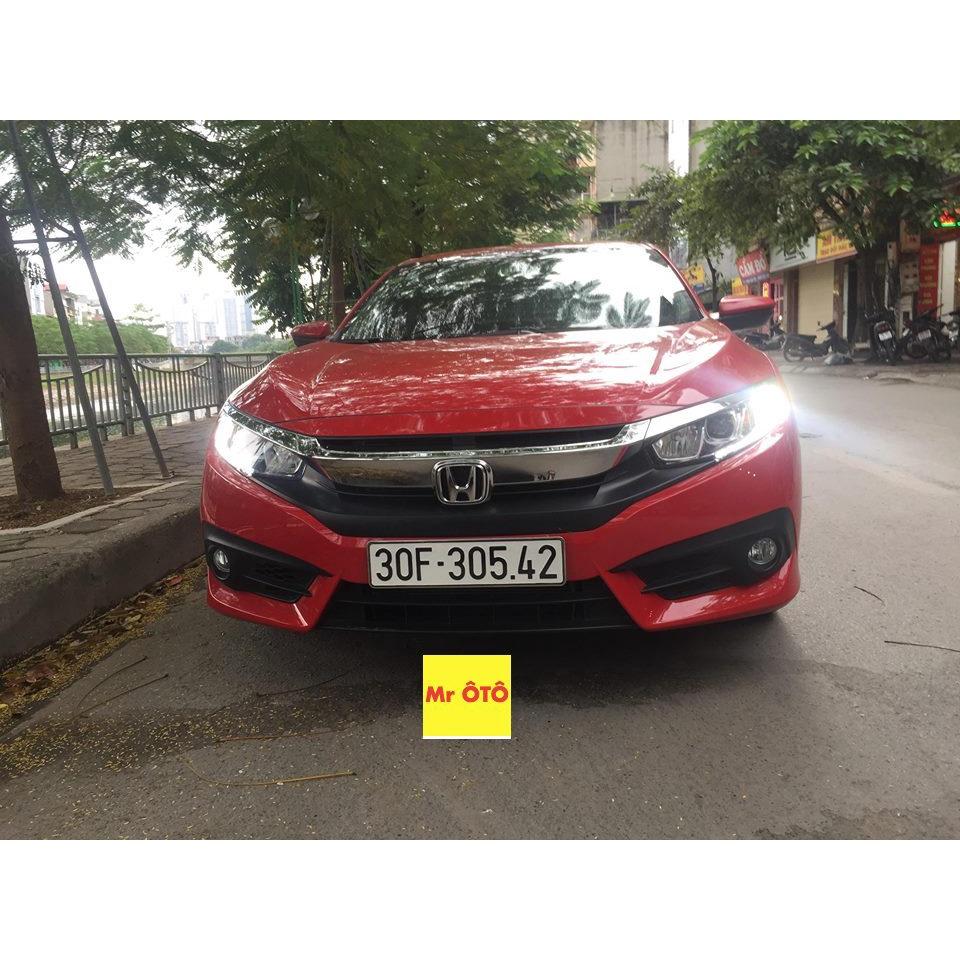 Rèm Che Nắng Xe Honda Civic 2017-2018 Hàng Loại 1. Cam Kết Vải Dày Dặn, Chuẩn Khít Theo Xe