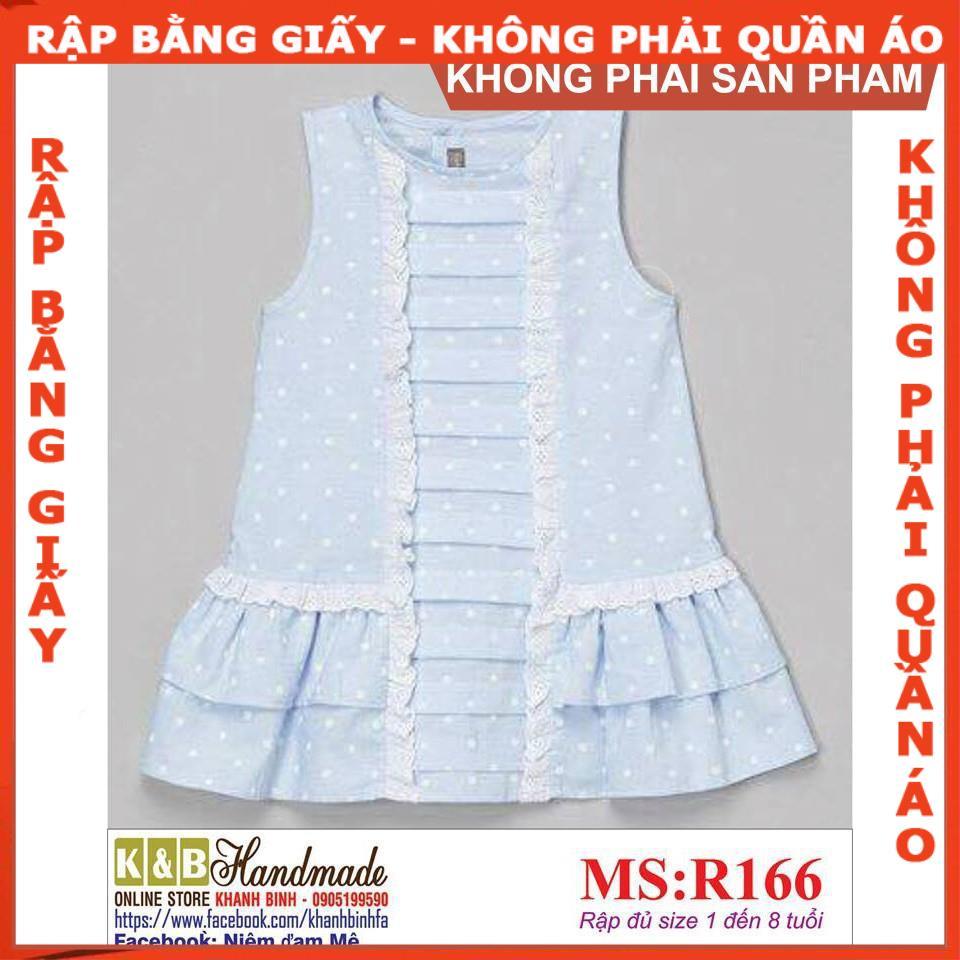 Rập giấy A0 mã R166 (BẢN VẼ)