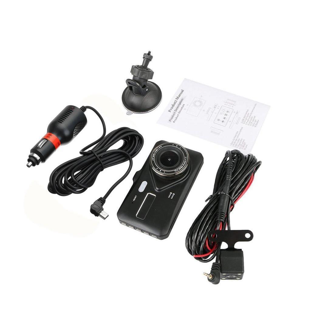 4" Car Vehicle Camera Recorder HD 1080P  Cam Dashboard Video Recorder
