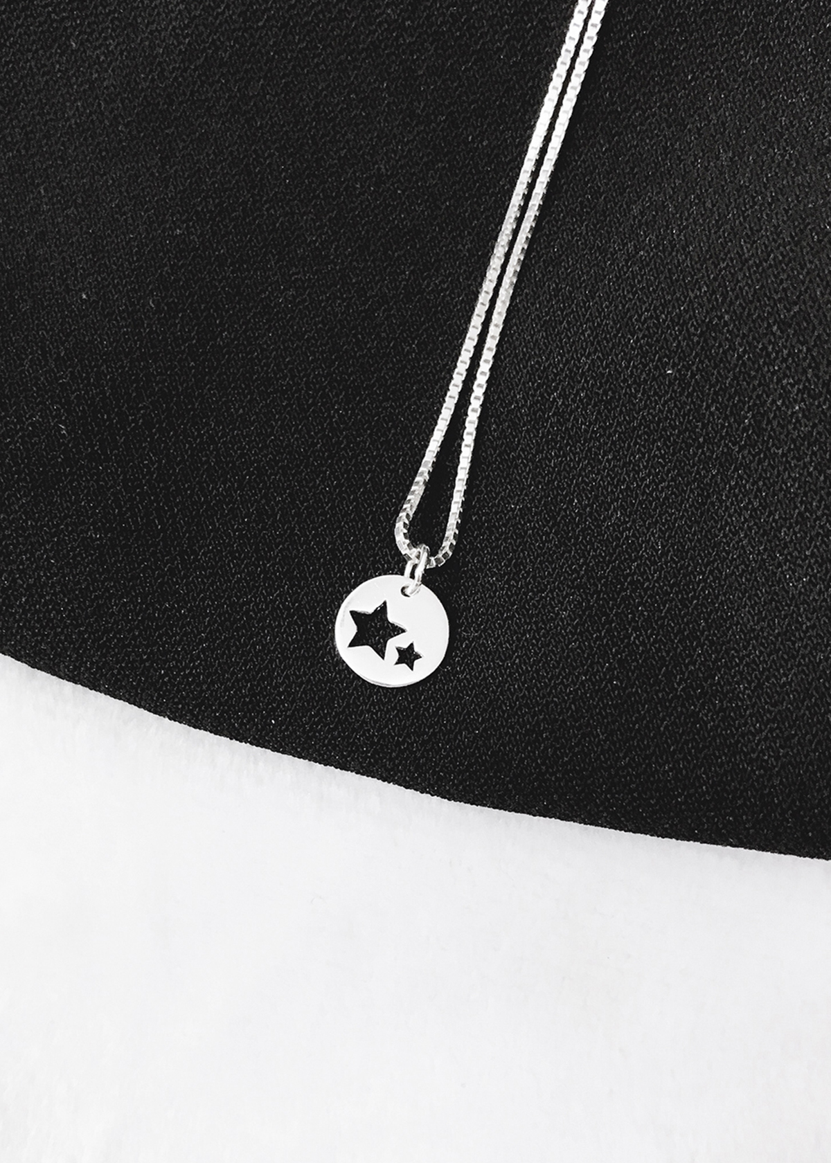 Dây chuyền bạc mặt ngôi sao - Ngọc Quý Gemstones