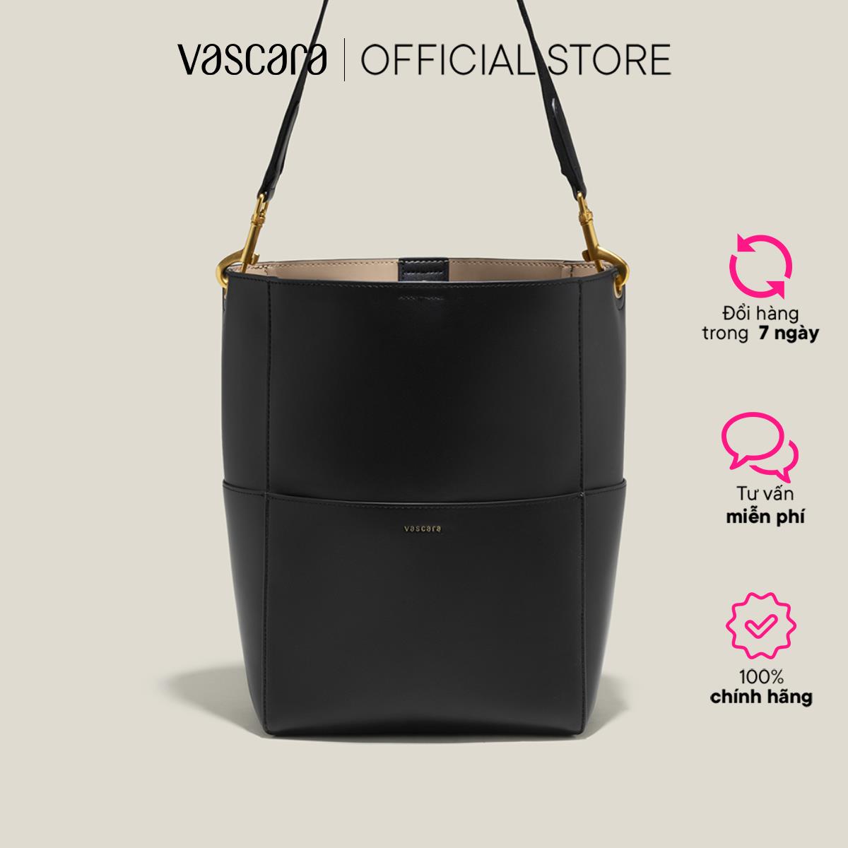 Vascara Túi Tote Form Bucket Nhiều Ngăn - TOT 0132