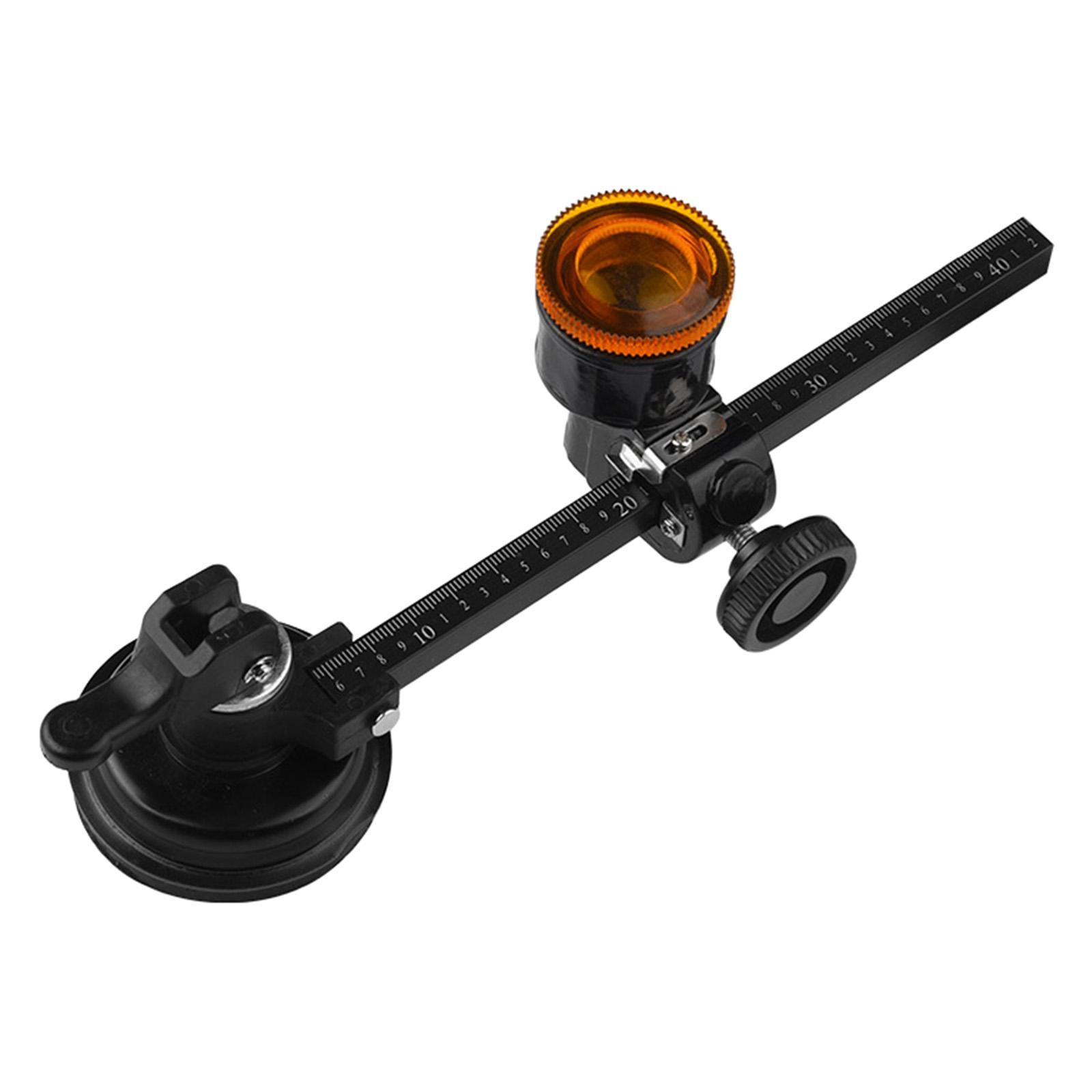 40cm/15.75inch Max. Round Dia Adjustable Glass Circle Cutting Suction Cup Cutter