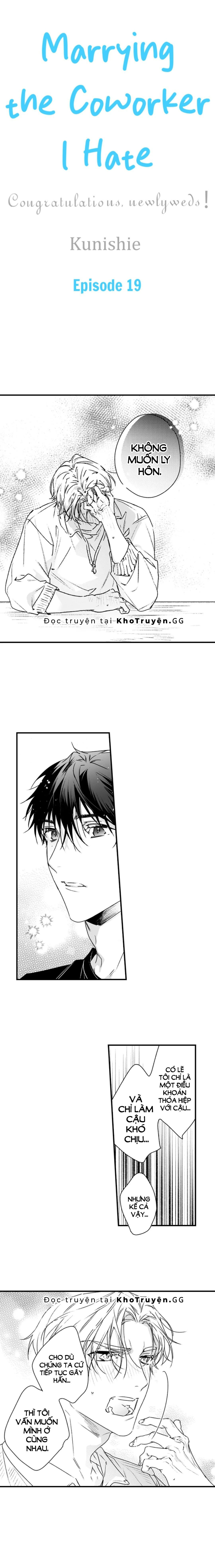 kết hôn với vị đồng nghiệp tôi ghét chapter 19 1
