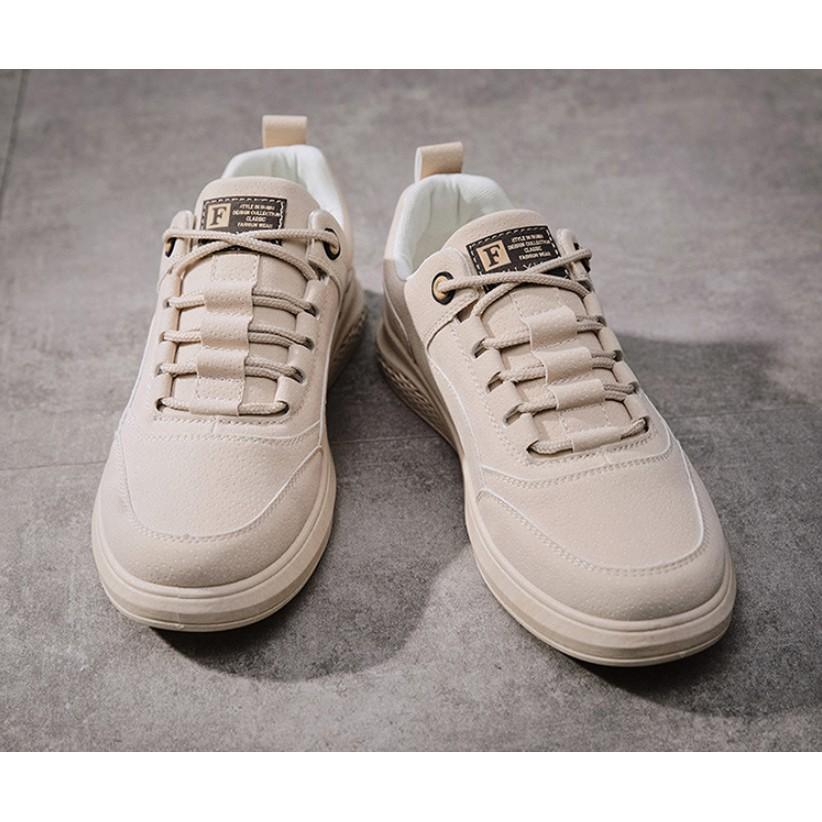 Giày Sneaker Nam, Giày Da Nam Thấp Cổ Da Lộn HOT HOT