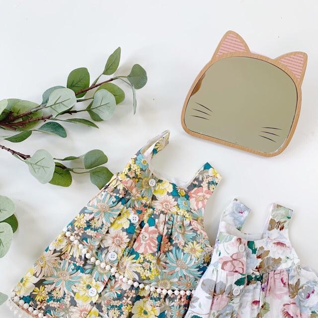 Set bộ hoa 2 dây cho bé gái điệu đà