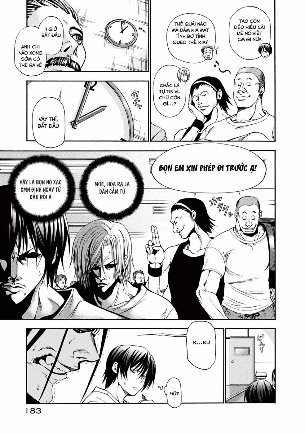 cô gái thích lặn - grand blue chapter 8.5 7