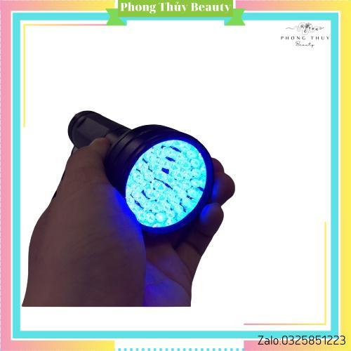 Đèn Pin UV 51 Bóng Led Chuyên Dùng Sấy Keo UV, Soi Tiền Giả Loại 10W