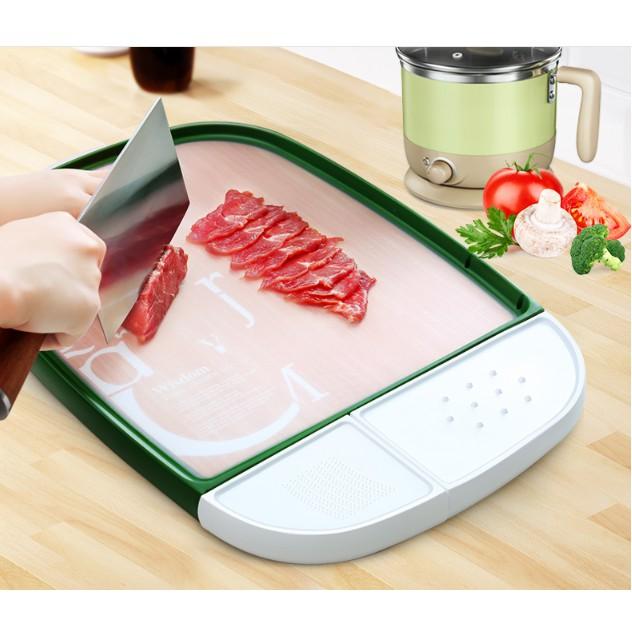 Thớt nhà bếp ABS tiện lợi 3in1 Wisdom