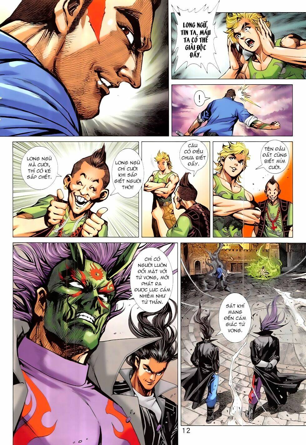 tân tác long hổ môn chapter 822 12