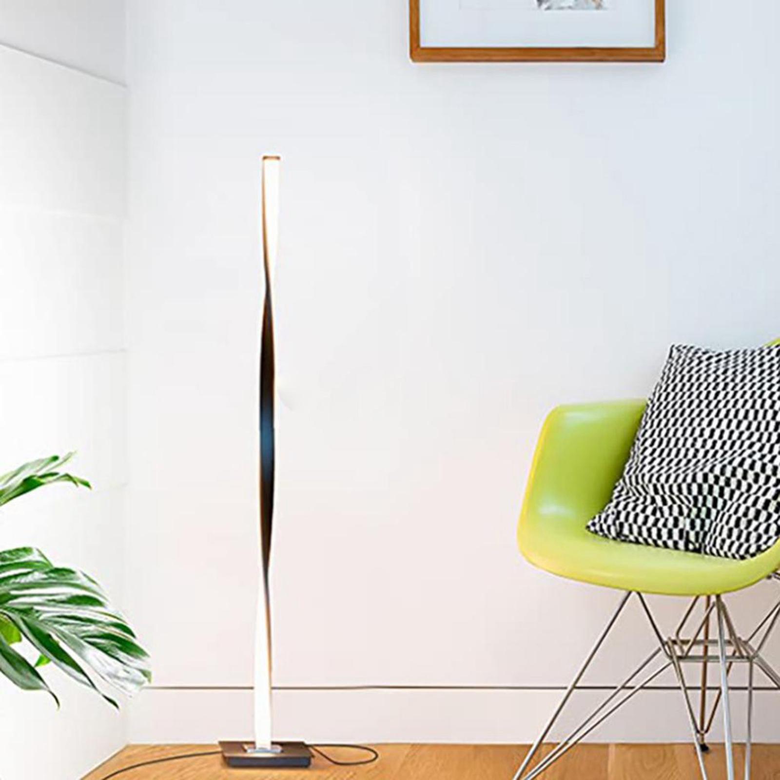 LED Floor Lamp, Modern Light Warm White 3000K Light & Dimming Function, Remote Control Included, 4-16 Watt