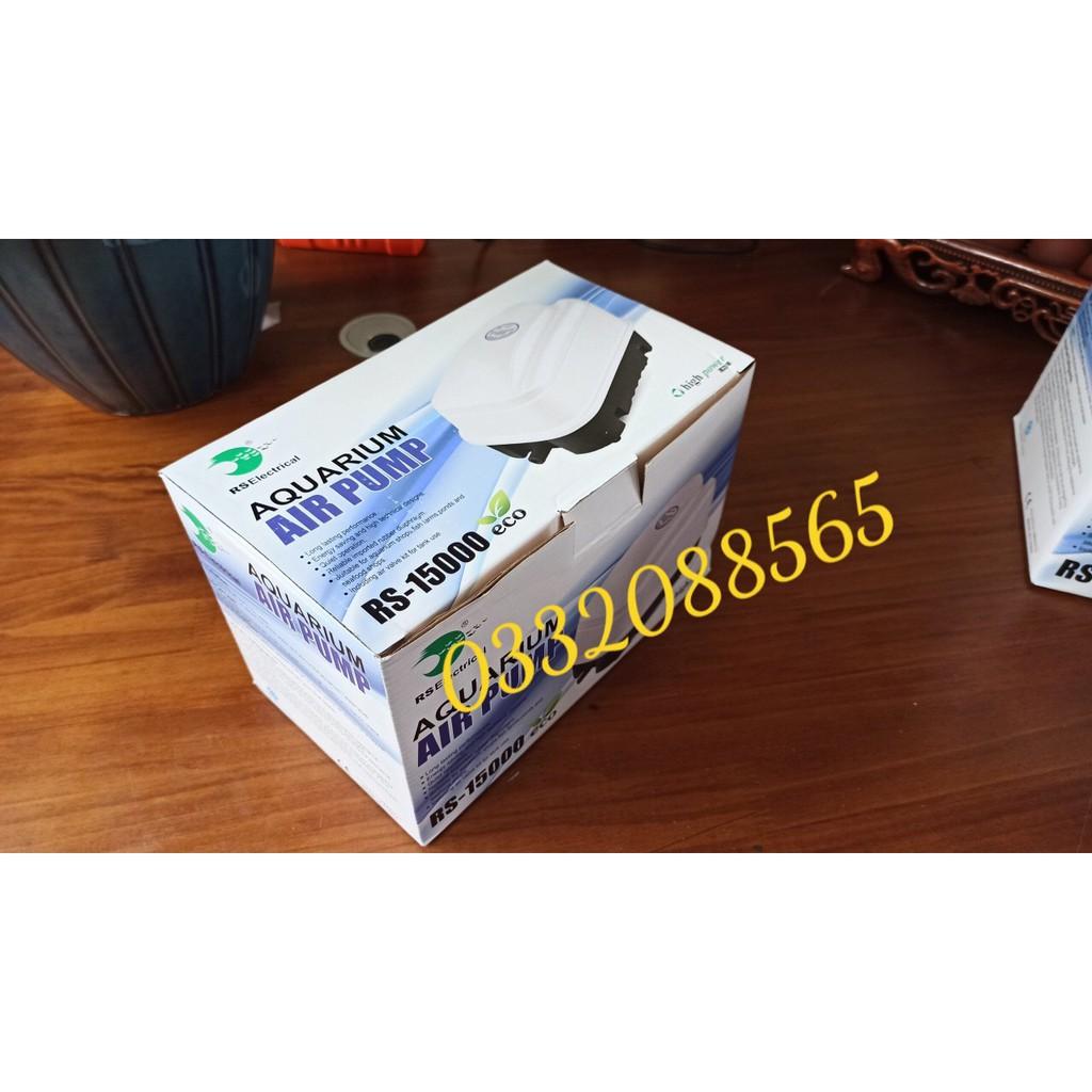 Máy sục khí hồ koi , máy sục oxi cho hồ cá koi, bể hải sản RS 15000-16000-17000 Bền-Êm Rẻ