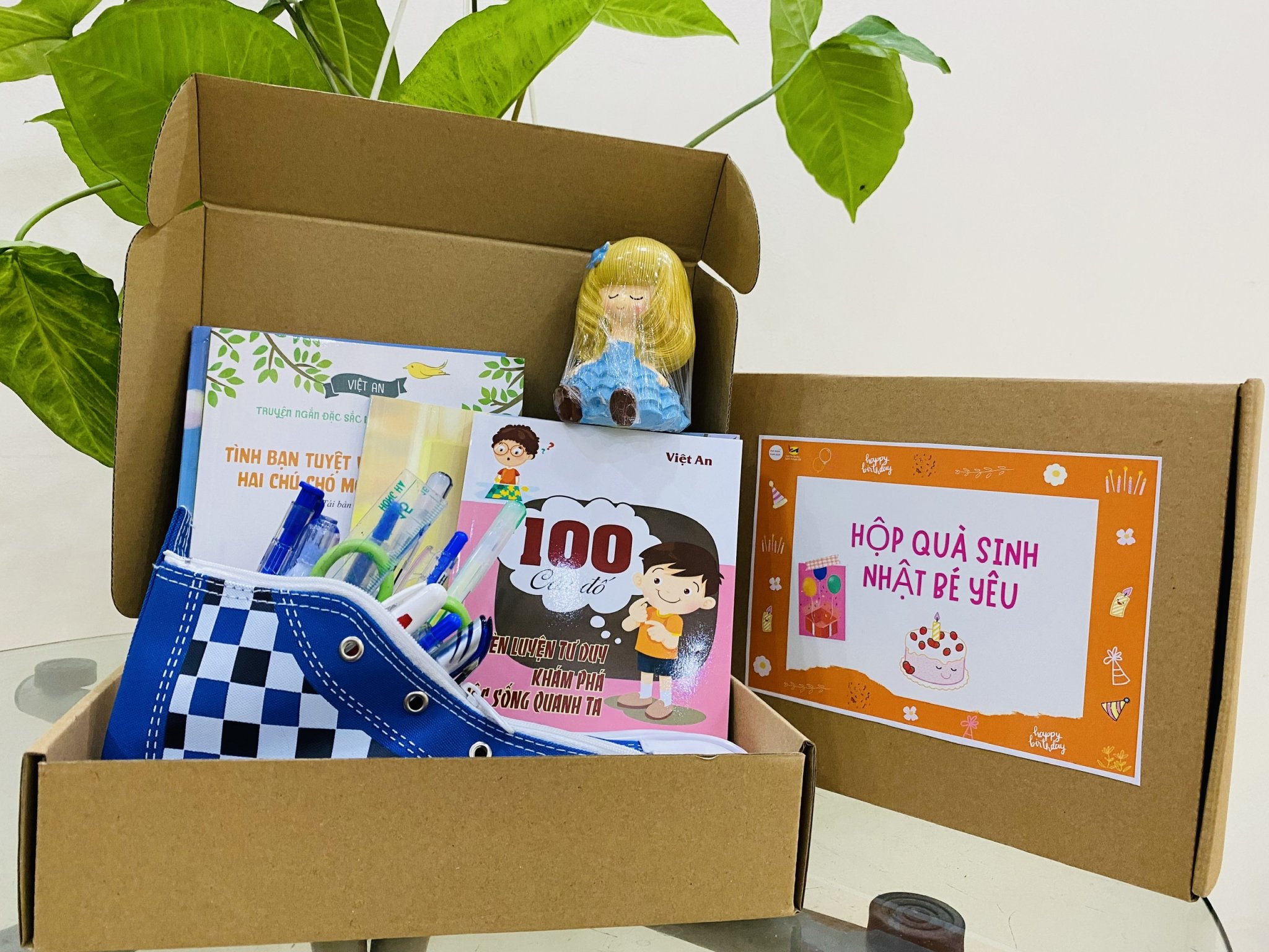 HỘP QUÀ SINH NHẬT BÉ GÁI 6 - 9 TUỔI