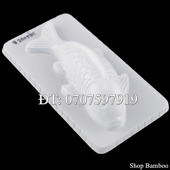 Khuôn cá chép làm bánh, rau câu, khuôn ép xôi, giò chả - Loại 20 cm - Mã số Q 1735