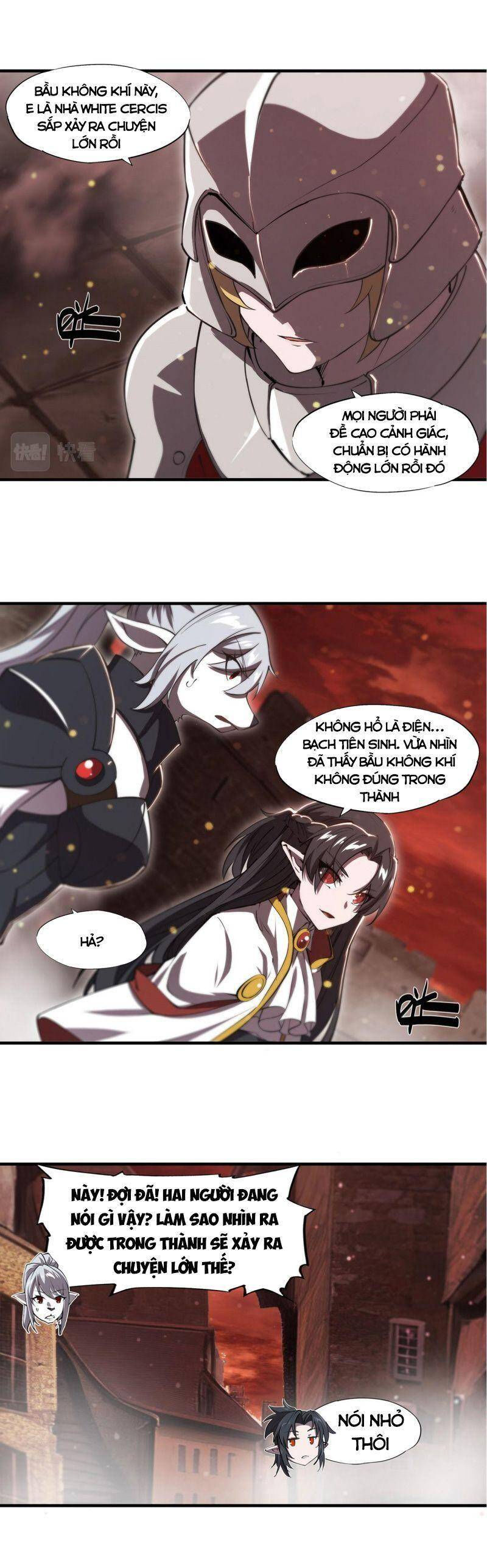huyết cơ và kỵ sĩ chapter 242 4