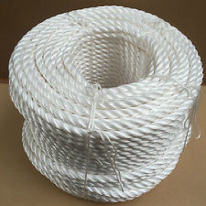 Cuận Dây thừng ,dây chạc dài 10 M nylon 6 li , 8 li bền dai dùng buộc tàu, công trường, nông nghiệp...