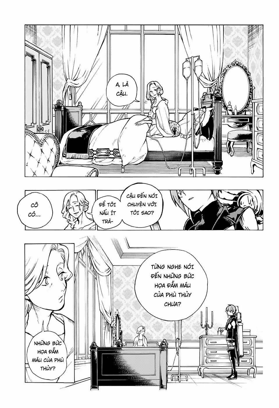 bức họa đẫm máu của phù thủy chapter 2.1 23