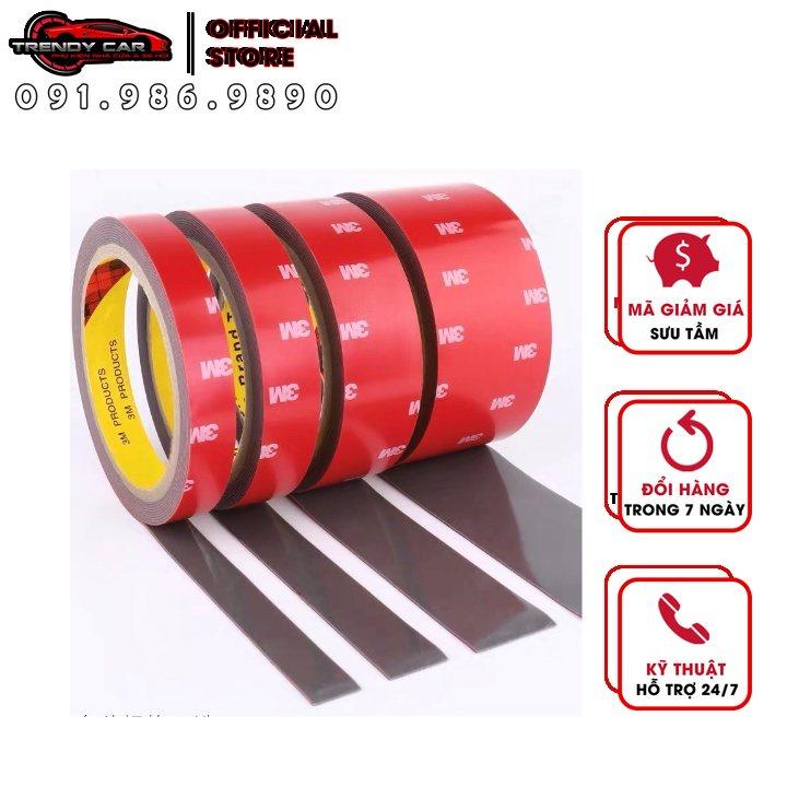 Băng dính 2 mặt siêu chắc VHB Thinksafe, Băng keo xốp 2 mặt dán tường siêu dính, cường lực, chịu lực dán tường