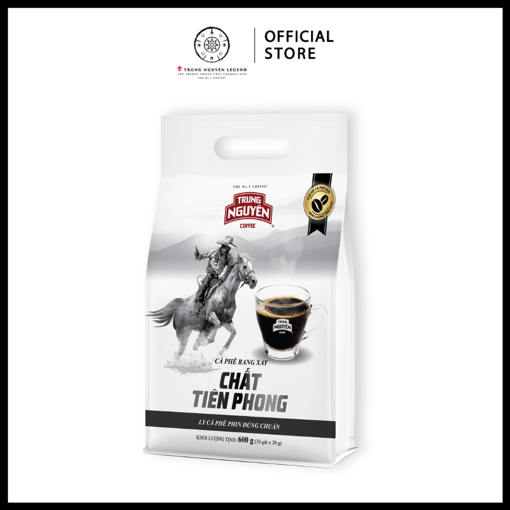 Trung Nguyên Legend Cà Phê Rang Xay Chất Tiên Phong - Túi 30 Gói 20g