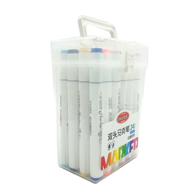 Hộp Viết Vẽ Marker 24 Màu - 509-24