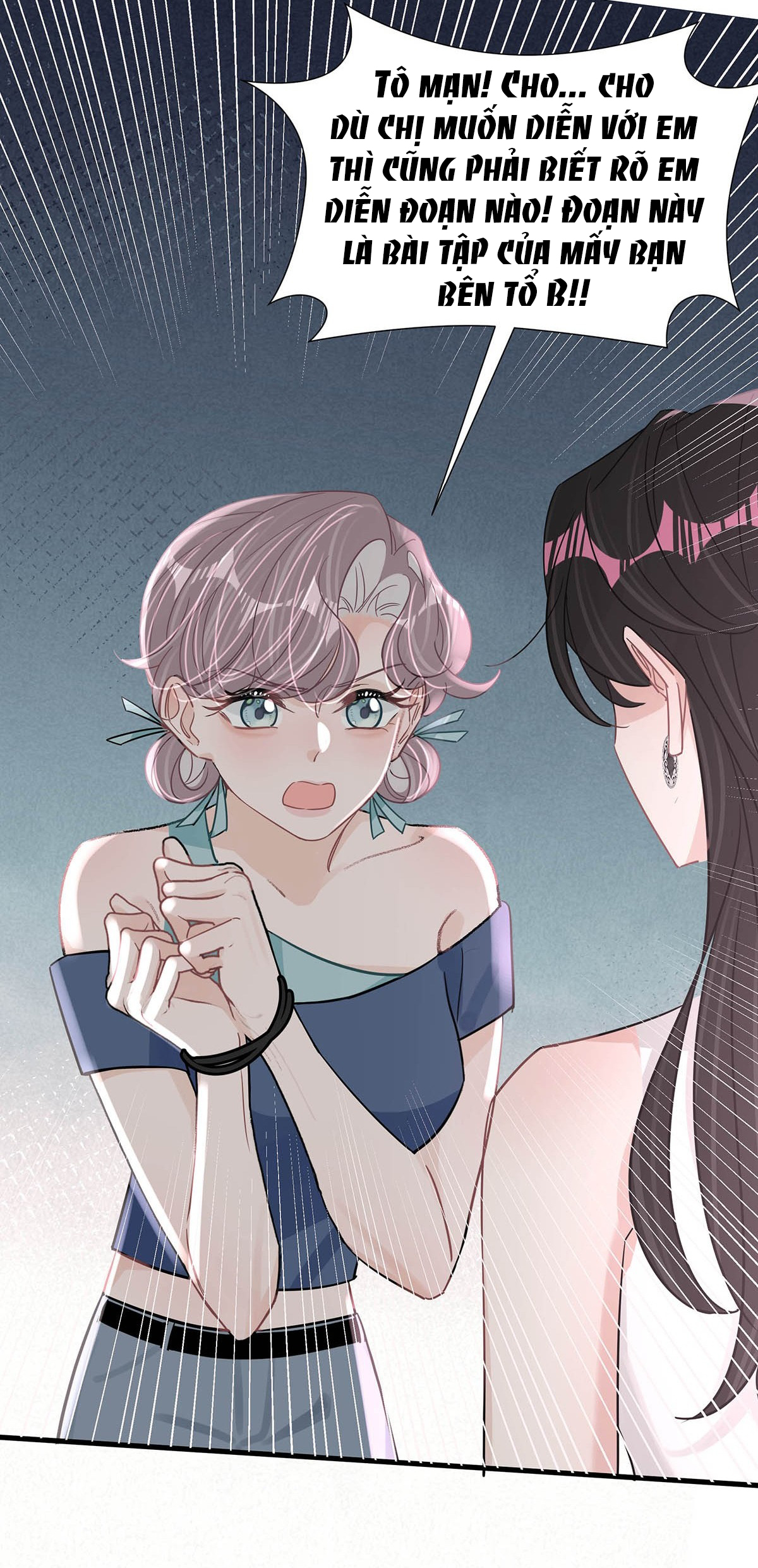 bị mẹ kế là ảnh hậu cưỡng ép yêu trong show thực tế chapter 26 9