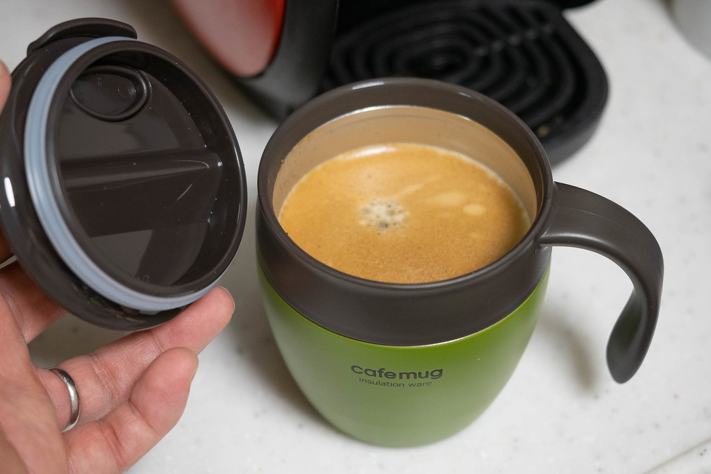 Ca inox giữ nhiệt Cafe Mug Insulation Ware 330ml - Hàng nội địa Nhật Bản