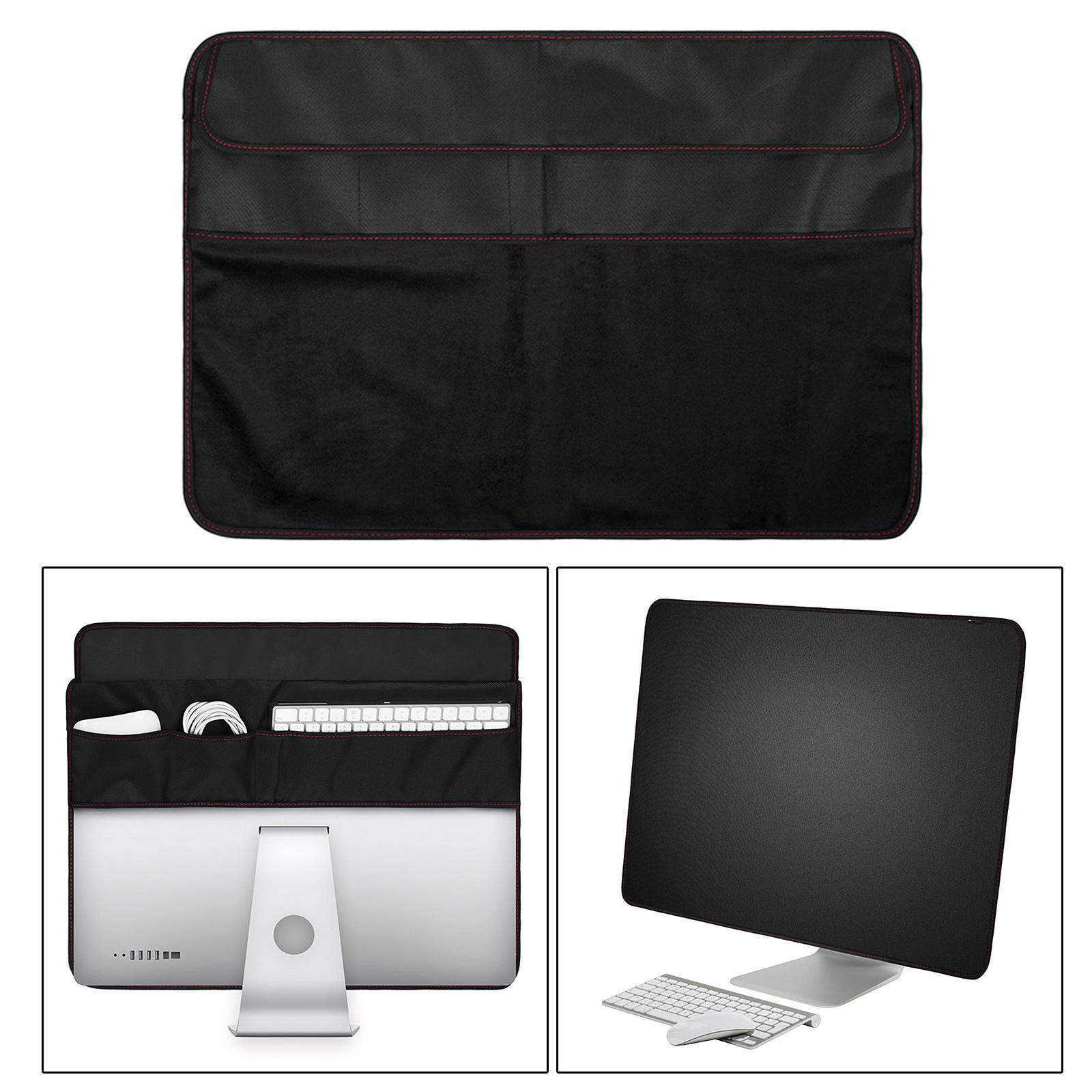 PC Monitor Screen Dustproof Cover PU Leather  for iMac, Easy to Use