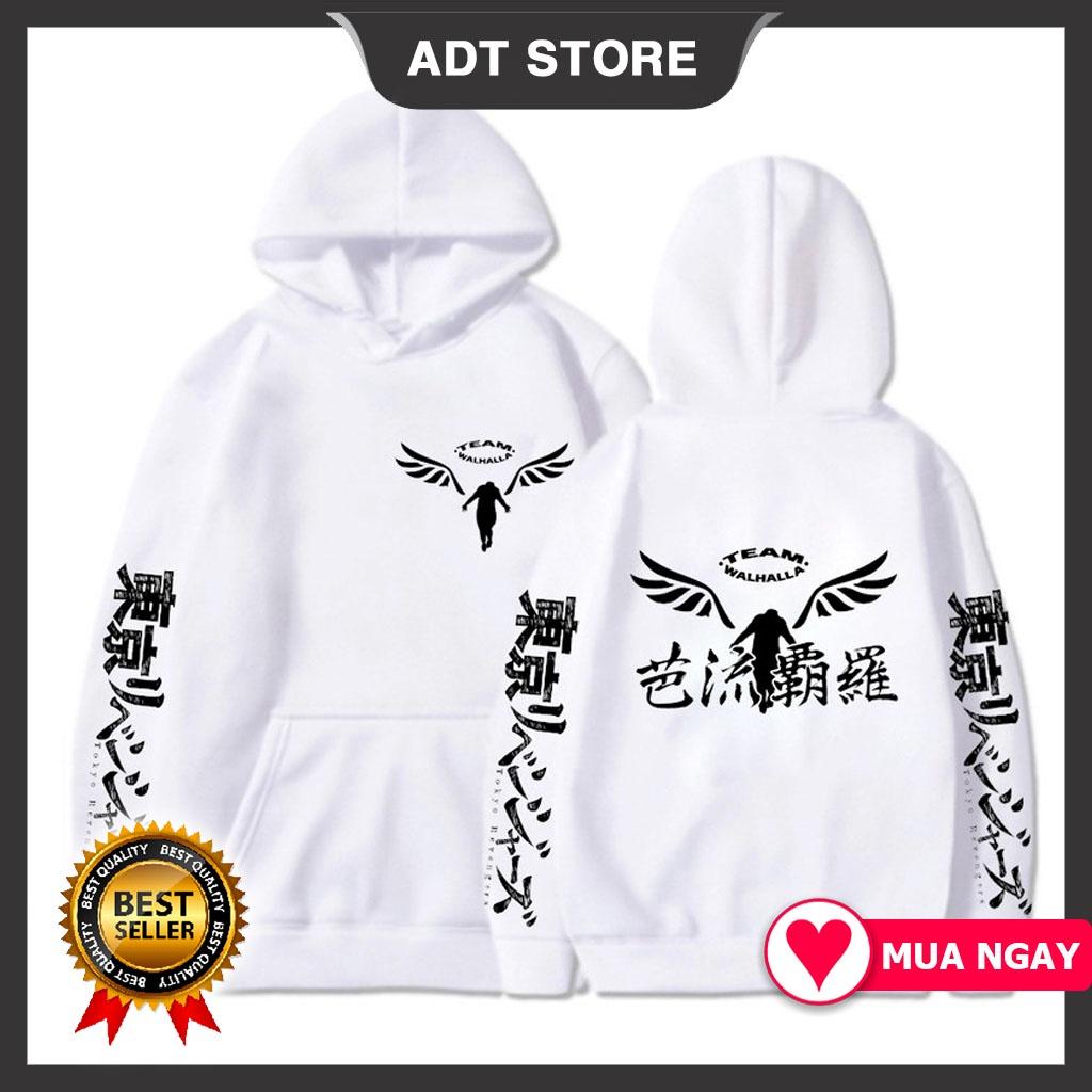 4 Mẫu Áo Hoodie In Hình Anime My Hero Academia - Jujutsu Kaisen - Tokyo Revengers Valhalla -Spy x Family Anya độc đẹp si