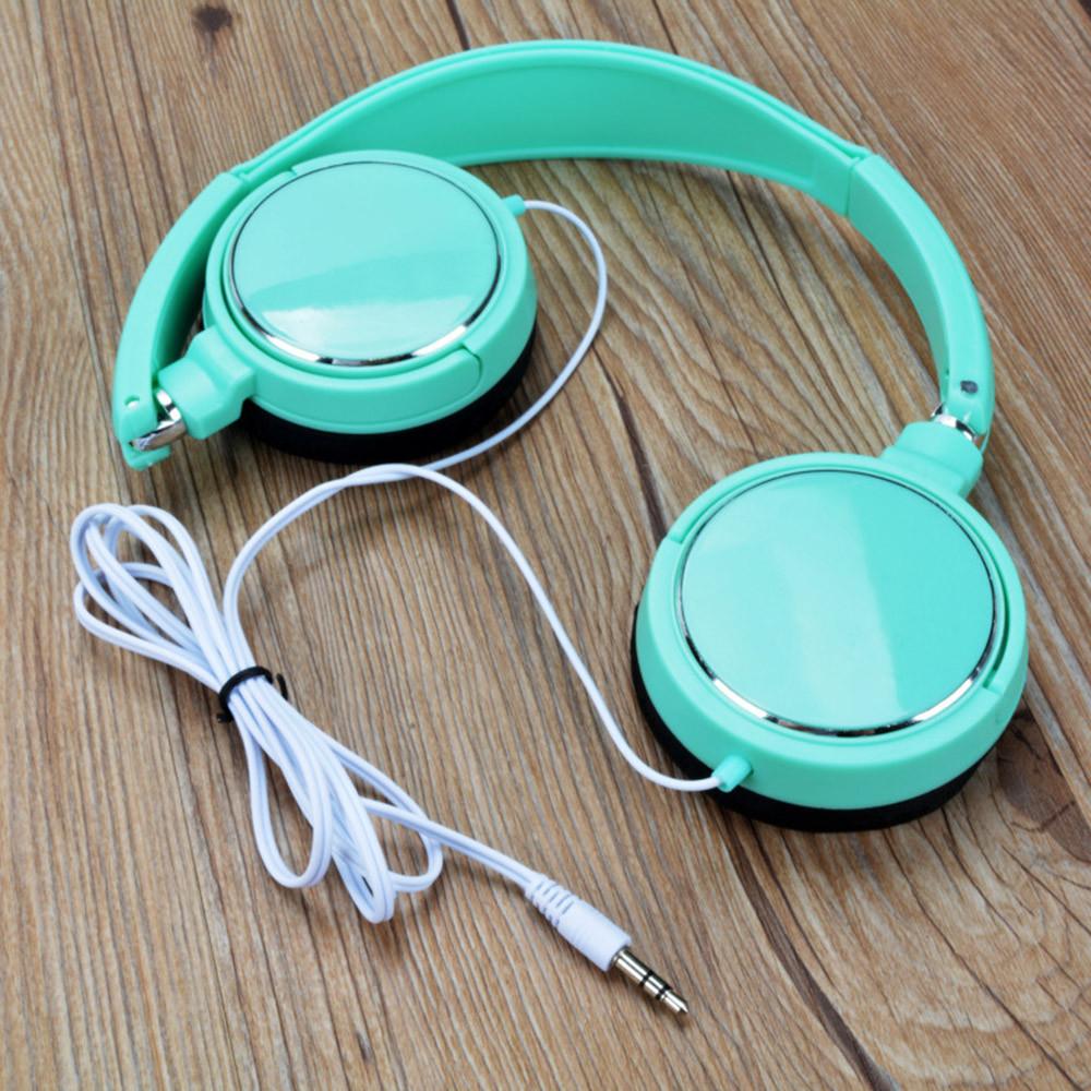Có Dây 3.5MM Dây Kết Nối Tai Nghe Vào Tai Gấp Gọn Tai Nghe Stereo Cho Earphon Máy Tính Chơi Game Rõ Ràng Và Chất Lượng Cao
