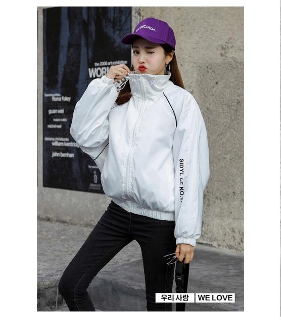 Aod khoác gio nữ form rộng