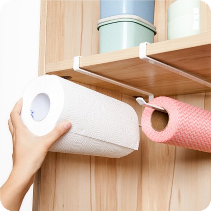 Giá treo cuộn giấy lau/ giấy vệ sinh nhà bếp, phòng tắm đa năng- HENRYSA (Giao màu ngẫu nhiên