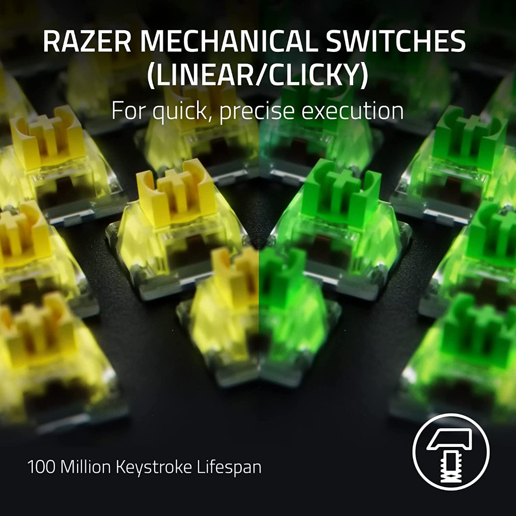 Bàn phím cơ Razer BlackWidow V4 Pro - Hàng chính hãng
