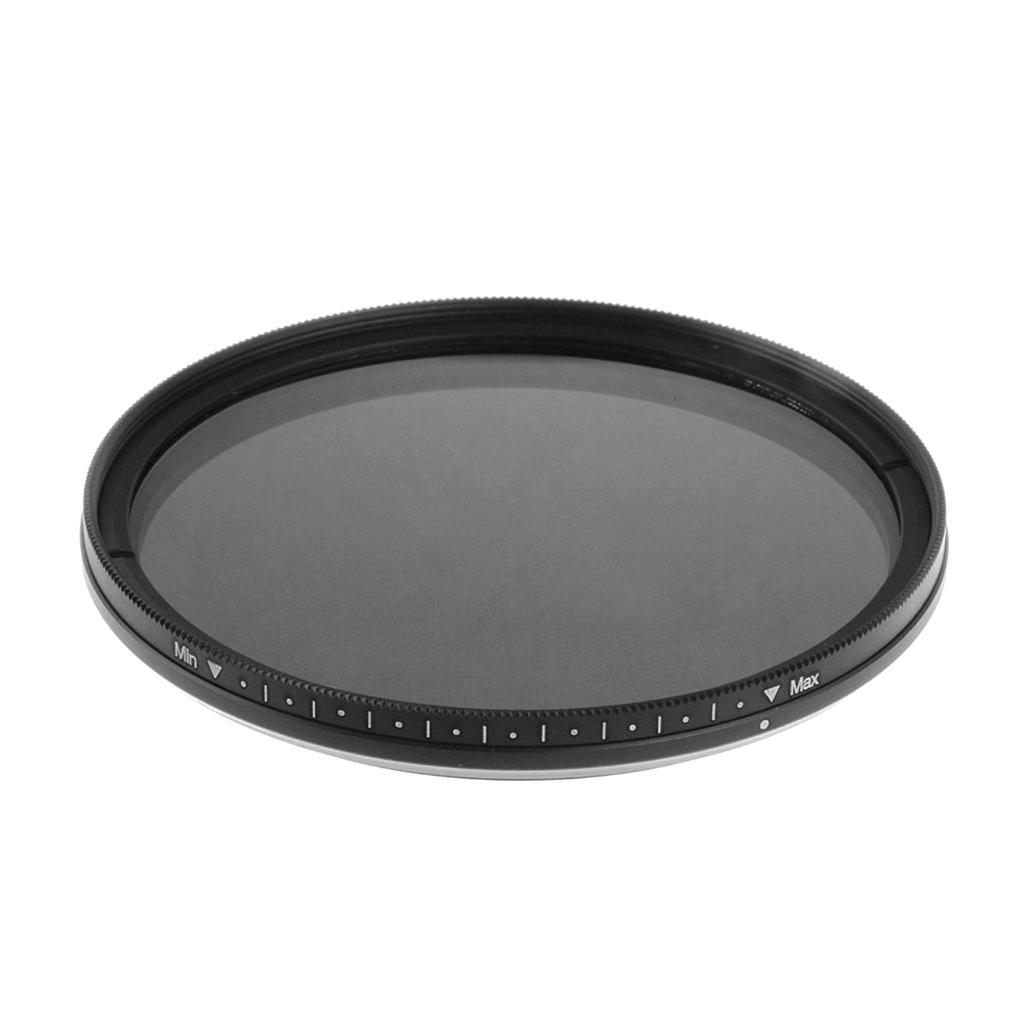 49-82mm ND2-ND400 Fader Variable Adjustable ND Neutral Density Filter 49mm