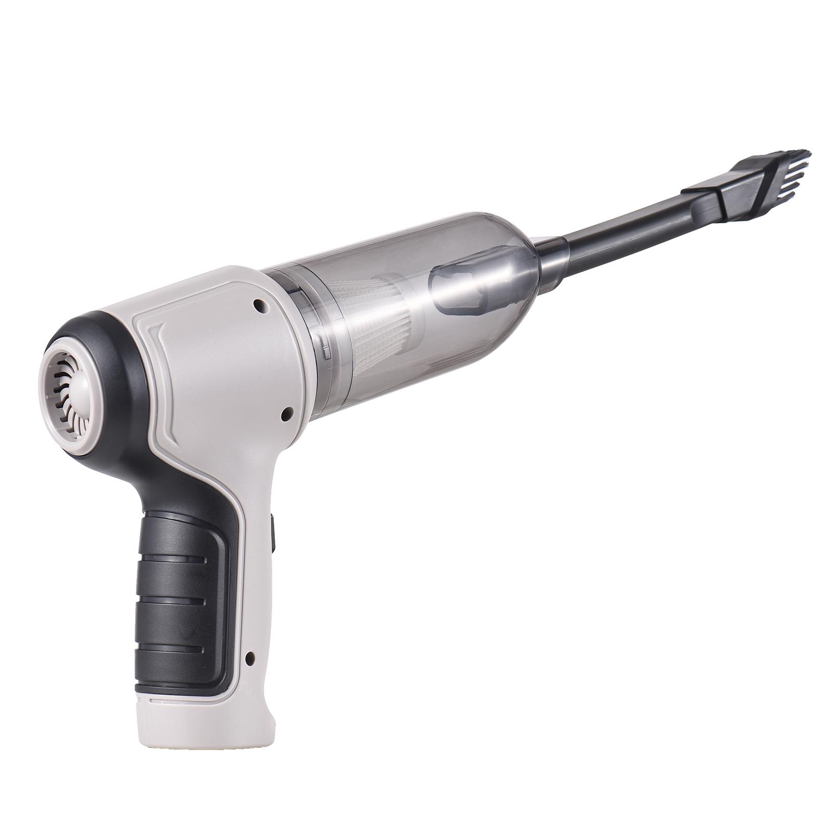 3 In 1 Handheld Car Vacuum Handheld Cordless Cleaner Portable Mini Air Duster & Hand Pump With 9000Pa Strong Suction