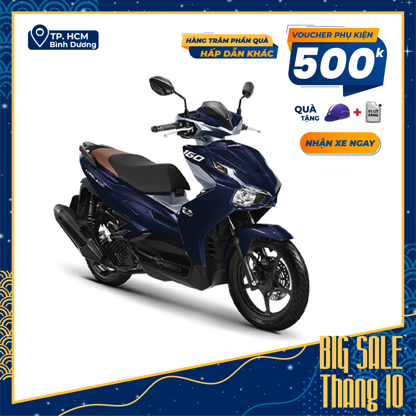 Xe máy Honda Air Blade 160cc 2023 - Phiên bản Tiêu Chuẩn