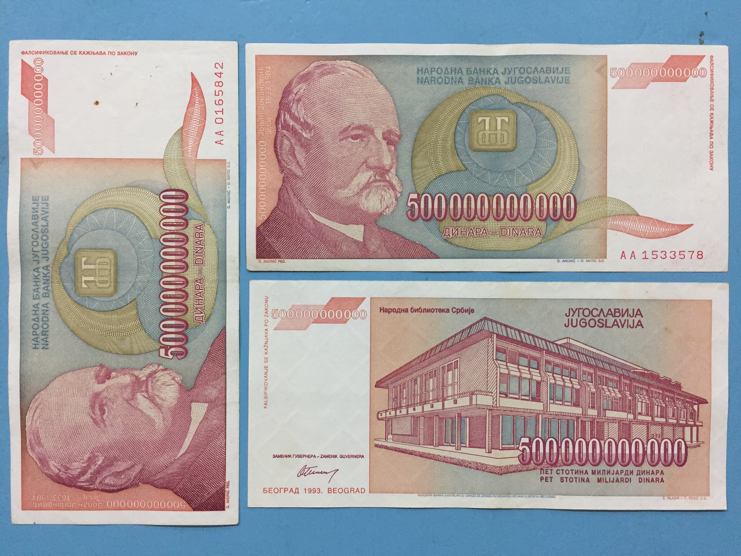 500 tỉ Nam Tư