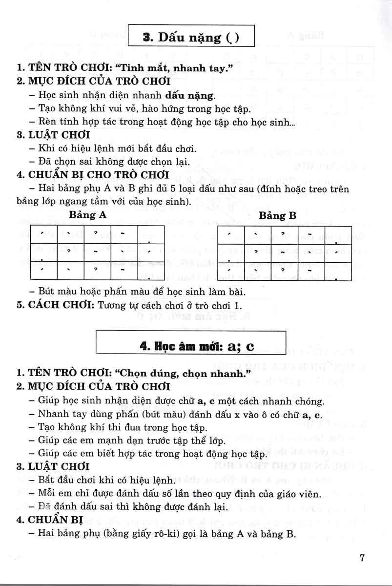 Tổ Chức Trò Chơi Học Tập Trong Dạy - Học Tiếng Việt