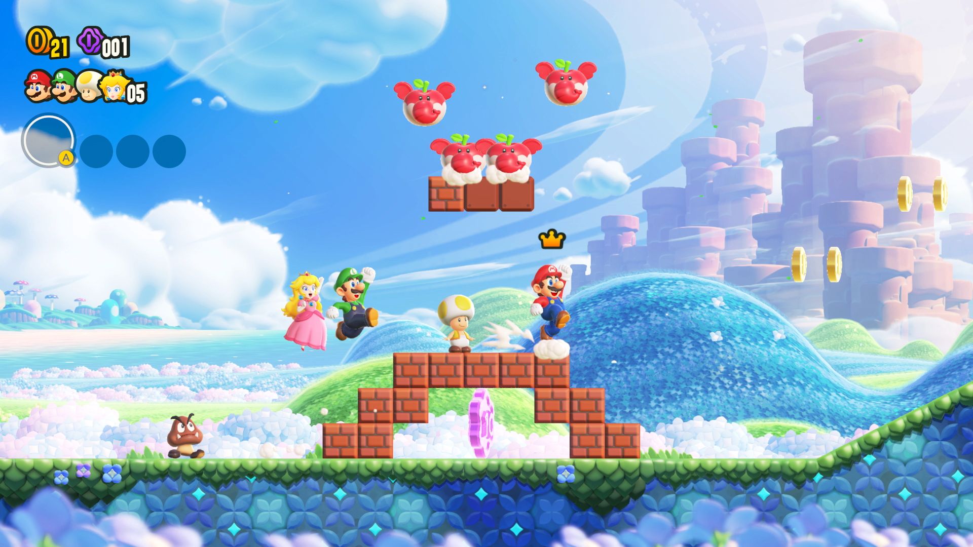 Thẻ game Super Mario Bros.Wonder cho NIntendo Switch hàng nhập khẩu