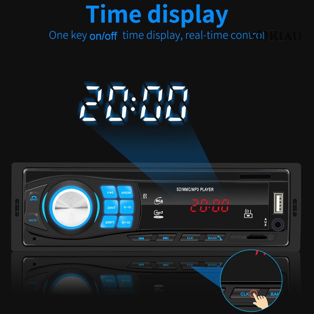 Máy Nghe Nhạc Mp3 Kết Nối Bluetooth 12v Cho Xe Hơi